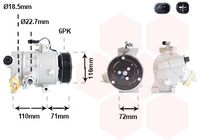 RECOFICIAL SAC722101 - Compresor, aire acondicionado