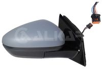 ALKAR 6144729 - Lado de montaje: izquierda<br>Calidad: ALKAR<br>Tipo de servicio: eléctrico<br>Superficie: imprimado<br>Número de conexiones: 2,8<br>Retrovisor exterior/interiror: calefactable<br>Retrovisor exterior/interiror: abatible eléctricamente<br>Retrovisor exterior/interiror: convexo<br>Retrovisor exterior/interiror: con iluminación ambiental<br>