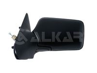 ALKAR 6164068 - Lado de montaje: izquierda<br>Calidad: ALKAR<br>Vehículo con dirección a la izquierda / derecha: para vehic. dirección izquierda<br>Retrovisor exterior/interiror: Ajuste por cable<br>Retrovisor exterior/interiror: plano<br>