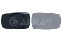 ALKAR 6426420 - Lado de montaje: izquierda<br>Calidad: ALKAR<br>sólo con: OEM<br>Vehículo con dirección a la izquierda / derecha: para vehic. dirección izquierda<br>Retrovisor exterior/interiror: calefactable<br>Retrovisor exterior/interiror: asférico<br>