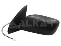 ALKAR 9026616 - Lado de montaje: izquierda<br>Calidad: ALKAR<br>Tipo de servicio: eléctrico<br>Vehículo con dirección a la izquierda / derecha: para vehic. dirección izquierda<br>Superficie: imprimado<br>Número de conexiones: 4<br>Retrovisor exterior/interiror: calefactable<br>Retrovisor exterior/interiror: convexo<br>