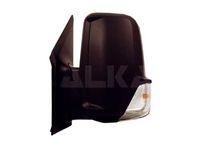 ALKAR 9225994 - Lado de montaje: derecha<br>Calidad: ALKAR<br>Tipo de servicio: manual<br>Función de las luces: con luz intermitente<br>Vehículo con dirección a la izquierda / derecha: para vehic. dirección izquierda<br>Número de conexiones: 2<br>Retrovisor exterior/interiror: con espejo gran angular<br>Retrovisor exterior/interiror: convexo<br>