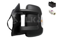 ALKAR 9292922 - Lado de montaje: izquierda<br>Calidad: ALKAR<br>Tipo de lámpara: W16W<br>Tipo de servicio: eléctrico<br>Función de las luces: con luz intermitente<br>Vehículo con dirección a la izquierda / derecha: para vehíc. dirección a la derecha<br>Número de conexiones: 8<br>Retrovisor exterior/interiror: calefactable<br>Retrovisor exterior/interiror: con espejo gran angular<br>Retrovisor exterior/interiror: brazo largo de espejo<br>Retrovisor exterior/interiror: convexo<br>Color de carcasa: negro<br>