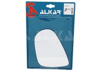 ALKAR 9506124 - Lado de montaje: izquierda<br>Calidad: ALKAR<br>Tipo de montaje: Adhesivo<br>Vehículo con dirección a la izquierda / derecha: para vehic. dirección izquierda<br>Retrovisor exterior/interiror: asférico<br>