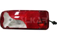 ALKAR 9710013 - Lado de montaje: izquierda<br>Calidad: SIDE CONNECTOR<br>Tipo de lámpara: P21/4W<br>Función de las luces: con piloto de marcha atrás<br>Función de las luces: con luz antiniebla trasera<br>Vehículo con dirección a la izquierda / derecha: para vehic. dirección izquierda<br>Artículo complementario / información complementaria 2: con reflector<br>