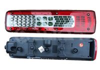 ALKAR 9732285 - Lado de montaje: izquierda<br>Color: rojo<br>Tipo de lámpara: LED<br>Función de las luces: con luz de matr¡cula<br>Vehículo con dirección a la izquierda / derecha: para vehic. dirección izquierda<br>Artículo complementario/Información complementaria: con portalámparas<br>Color de tulipa: blanco<br>Versión: 160<br>