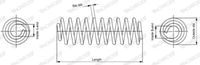 MONROE SP0072 - Lado de montaje: Eje trasero<br>Espesor [mm]: 13,5<br>Longitud [mm]: 228<br>Diámetro exterior [mm]: 158,5<br>