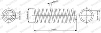 MONROE SP3444 - Lado de montaje: Eje trasero<br>Altura [mm]: 326<br>Ancho [mm]: 103,7<br>Número de piezas necesarias: 2<br>Material: Acero elástico<br>