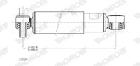 MONROE T5469 - Amortiguador - MONROE MAGNUM Axle