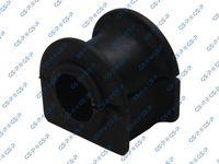 GSP 511663 - año construcción hasta: 02/2007<br>Calidad: OE Performance<br>Material: Caucho<br>Material: Metal<br>Lado de montaje: delante<br>Color: negro<br>peso [g]: 83<br>Diámetro interior [mm]: 22<br>