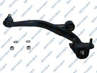 GSP S060390 - Suspensión: para vehículos con chasis reforzado<br>Referencia artículo par: 19731<br>Material: Acero<br>Tipo de dirección: Brazo oscilante transversal<br>Artículo complementario / información complementaria 2: con arandelas<br>Lado de montaje: Eje delantero, derecha<br>Lado de montaje: debajo<br>Peso [kg]: 4,100<br>Artículo complementario/Información complementaria: con soporte<br>Artículo complementario/Información complementaria: con rodamientos con goma<br>Artículo complementario / información complementaria 2: con rótula de suspensión/carga<br>