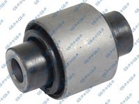 GSP 510351 - año construcción hasta: 12/2016<br>Calidad: OE Performance<br>Material: Caucho<br>Material: Fundición de aluminio<br>Lado de montaje: posterior<br>Lado de montaje: ambos lados<br>Color: plata<br>peso [g]: 126<br>