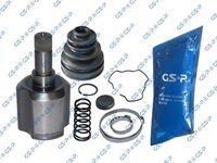 GSP 610010 - Clase de caja de cambios: Caja de cambios manual, 5 marchas<br>Peso total autorizado [kg]: 3500<br>Tipo de vehículo: Jumper<br>Lado de montaje: Eje delantero, derecha<br>Lado de montaje: lado de engranaje<br>Longitud [mm]: 483,1<br>Dentado exterior, lado de diferencial: 41<br>Dentado int. diferencial, lado engranaje: 45<br>Diámetro de junta tórica [mm]: 34,9<br>