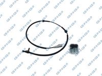 FEBI BILSTEIN 45228 - Lado de montaje: Eje delantero, izquierda<br>Cantidad: 1<br>Longitud de cable [mm]: 775<br>Tipo de sensor: Sensor activo<br>Profundidad de montaje [mm]: 27,8<br>Referencia artículo par: 560134A<br>Número de conexiones: 2<br>