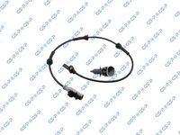 A.B.S. 31653 - Lado de montaje: Eje delantero<br>Longitud total [mm]: 1130<br>Longitud [mm]: 28<br>Tipo de sensor: Sensor activo<br>Color de conector: gris<br>Longitud de cable [mm]: 1030<br>Referencia artículo par: 31652<br>Peso [kg]: 0,08<br>