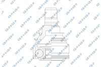 GSP 601607 - Juego de articulación, árbol de transmisión