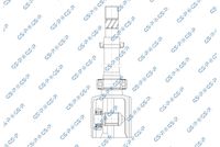 GSP 650138 - Juego de articulación, árbol de transmisión