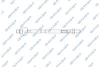 FEBI BILSTEIN 36841 - Lado de montaje: Eje delantero, izquierda<br>Lado de montaje: Eje delantero, derecha<br>Longitud [mm]: 287<br>Número de piezas necesarias: 2<br>Medida de rosca: M14 x 1.5<br>Rosca 1: M14 x 1.5<br>