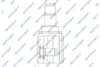 FEBEST 2716S80T - Trípode, árbol de transmisión