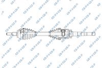 FEBEST 0116GSV40 - Trípode, árbol de transmisión