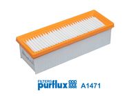 PURFLUX A1471 - Longitud [mm]: 261<br>Ancho [mm]: 97<br>Altura [mm]: 72<br>Tipo de filtro: Cartucho filtrante<br>