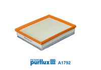 PURFLUX A1792 - Longitud [mm]: 240<br>Ancho [mm]: 205<br>Altura [mm]: 50<br>Tipo de filtro: Cartucho filtrante<br>