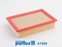 PURFLUX A1889 - Tipo de filtro: Cartucho filtrante<br>Longitud [mm]: 254<br>Ancho [mm]: 180<br>Altura [mm]: 55<br>