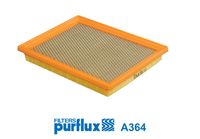 PURFLUX A364 - Longitud [mm]: 228<br>Ancho [mm]: 168<br>Altura [mm]: 29<br>Tipo de filtro: Cartucho filtrante<br>