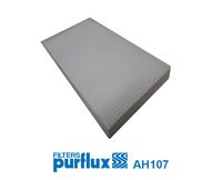 PURFLUX AH107 - Tipo de filtro: Filtro antipolen<br>Longitud [mm]: 290<br>Ancho [mm]: 160<br>Altura [mm]: 30<br>