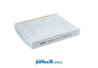 PURFLUX AH212 - Longitud [mm]: 240<br>Ancho [mm]: 209<br>Altura [mm]: 34<br>Tipo de filtro: Filtro de carbón activado<br>