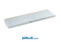 PURFLUX AH231 - Tipo de filtro: Filtro aire fresco<br>Longitud [mm]: 440<br>Ancho [mm]: 144<br>Altura [mm]: 18<br>