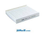 PURFLUX AH405 - Longitud [mm]: 200<br>Ancho [mm]: 212<br>Altura [mm]: 34<br>Tipo de filtro: Filtro de carbón activado<br>