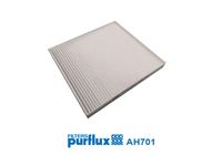 PURFLUX AH106 - Equipamiento de vehículo: para vehículos sin aire acondicionado<br>Tipo de filtro: Filtro antipolen<br>Altura [mm]: 17<br>Longitud [mm]: 330<br>Ancho [mm]: 188<br>