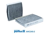 PURFLUX AHC2452 - Tipo de filtro: Filtro antipolen<br>Altura [mm]: 32<br>Longitud [mm]: 201<br>Ancho [mm]: 158<br>