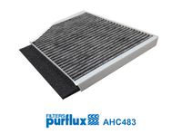 PURFLUX AHC483 - Tipo de filtro: Filtro antipolen<br>Altura [mm]: 31<br>Longitud [mm]: 246<br>Ancho [mm]: 188<br>