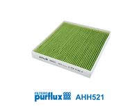 PURFLUX AH521 - Longitud [mm]: 223<br>Ancho [mm]: 202<br>Altura [mm]: 30<br>Tipo de filtro: Filtro de carbón activado<br>