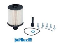 PURFLUX C869 - Tipo de filtro: Cartucho filtrante<br>Altura [mm]: 120<br>Diámetro exterior [mm]: 71<br>Diámetro interior [mm]: 20<br>Diámetro 3 [mm]: 20<br>