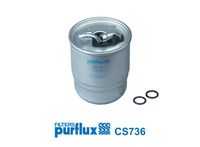 PURFLUX CS736 - Tipo de filtro: Cartucho filtrante<br>Altura [mm]: 118<br>Diámetro exterior [mm]: 87<br>Diámetro 3 [mm]: 10<br>Diámetro 4 [mm]: 8<br>