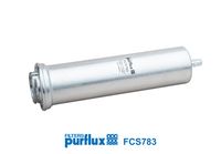 PURFLUX FCS783 - Altura [mm]: 250<br>Diámetro exterior [mm]: 55<br>Tipo de filtro: Filtro de tubería<br>Ø entrada [mm]: 14<br>Ø salida [mm]: 8<br>