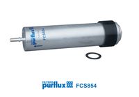 PURFLUX FCS854 - Altura [mm]: 268<br>Diámetro exterior [mm]: 55<br>Tipo de filtro: Filtro de tubería<br>Ø entrada [mm]: 8<br>