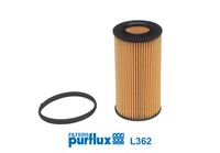 PURFLUX L362 - Código de motor: AXX<br>Código de motor: BWA<br>Código de motor: BPY<br>Altura [mm]: 125<br>Tipo de filtro: Cartucho filtrante<br>Diámetro exterior 1 [mm]: 63<br>Diám. int. 1 [mm]: 32<br>Diám. int. 2[mm]: 32<br>