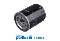 PURFLUX LS1081 - Altura [mm]: 87<br>Medida de rosca: M 22 X 1.5 - 6H<br>Diámetro exterior [mm]: 77<br>Tipo de filtro: Filtro enroscable<br>Diám. int. 1 [mm]: 71<br>Diám. int. 2[mm]: 62<br>