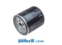 PURFLUX LS346 - Altura [mm]: 76<br>Medida de rosca: M 20 X 1.5<br>Diámetro exterior [mm]: 75<br>Tipo de filtro: Filtro enroscable<br>Diám. int. 1 [mm]: 69<br>Diám. int. 2[mm]: 61<br>