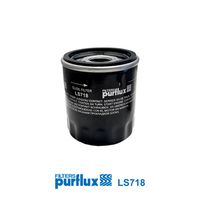 PURFLUX LS718 - Altura [mm]: 91<br>Medida de rosca: M 22 X 1.5<br>Diámetro exterior [mm]: 74<br>Tipo de filtro: Filtro enroscable<br>Diám. int. 1 [mm]: 69<br>Diám. int. 2[mm]: 62<br>