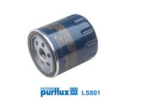 PURFLUX LS801 - Tipo de filtro: Filtro enroscable<br>Altura [mm]: 85<br>Diámetro exterior [mm]: 76<br>Diámetro 3 [mm]: 62<br>Diámetro 4 [mm]: 72<br>Rosca 1: 3/4"-16<br>