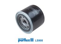 PURFLUX LS908 - año construcción desde: 02/1990<br>Tipo de filtro: Filtro enroscable<br>Altura [mm]: 76<br>Diámetro exterior [mm]: 66<br>Diámetro 3 [mm]: 57<br>Diámetro 4 [mm]: 63<br>Rosca 1: 3/4"-16<br>