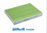 PURFLUX AH209 - Longitud [mm]: 276<br>Ancho [mm]: 216<br>Altura [mm]: 34<br>Tipo de filtro: Filtro de carbón activado<br>