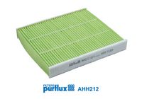 PURFLUX AHC212 - Tipo de filtro: Filtro antipolen<br>Altura [mm]: 35<br>Longitud [mm]: 243<br>Ancho [mm]: 209<br>