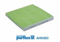 PURFLUX AHC263 - Tipo de filtro: Filtro antipolen<br>Altura [mm]: 25<br>Longitud [mm]: 250<br>Ancho [mm]: 234<br>