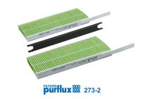 PURFLUX AH2732 - Longitud [mm]: 240<br>Ancho [mm]: 108<br>Altura [mm]: 20<br>Tipo de filtro: Filtro de partículas<br>